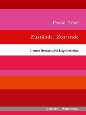 cover image of Zustände, Zustände